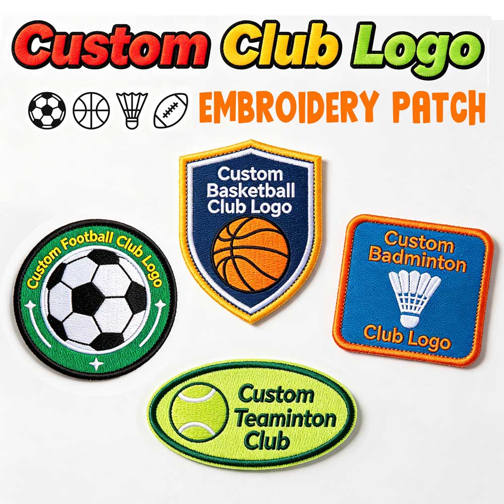 Özel Kulüp Nakış Yaması Futbol - Badminton Club Logo incelemesi ve fiyatı
